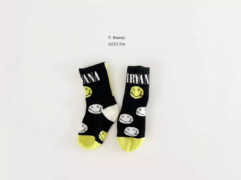 V Bunny - Korean Children Fashion - #minifashionista - Nubana Socks Set - 2