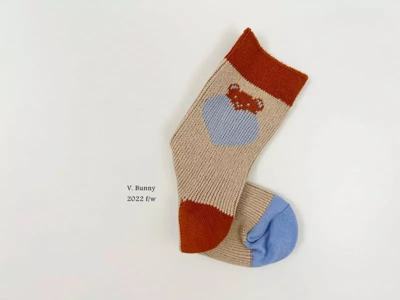 V Bunny - Korean Children Fashion - #minifashionista - Soha Socks Set - 8