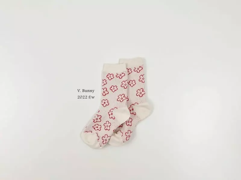 V Bunny - Korean Children Fashion - #prettylittlegirls - Fruit Socks Set - 5