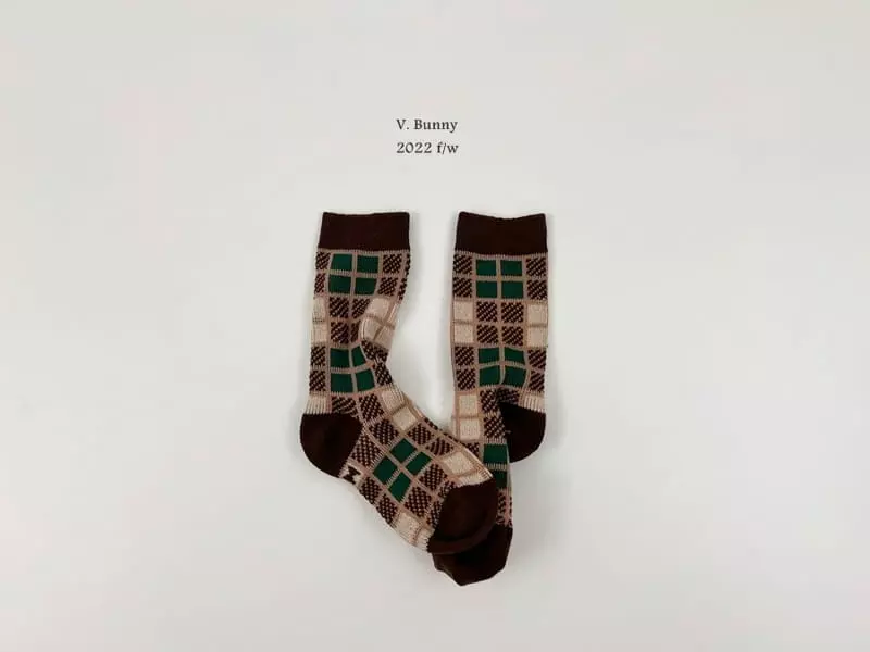 V Bunny - Korean Children Fashion - #stylishchildhood - Bears Socks Set - 7
