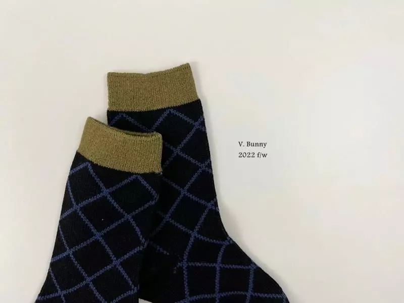 V Bunny - Korean Children Fashion - #stylishchildhood - Rich Mond Socks Set - 5