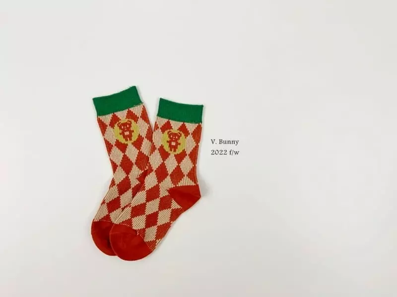 V Bunny - Korean Children Fashion - #toddlerclothing - Lepy Socks Set - 4