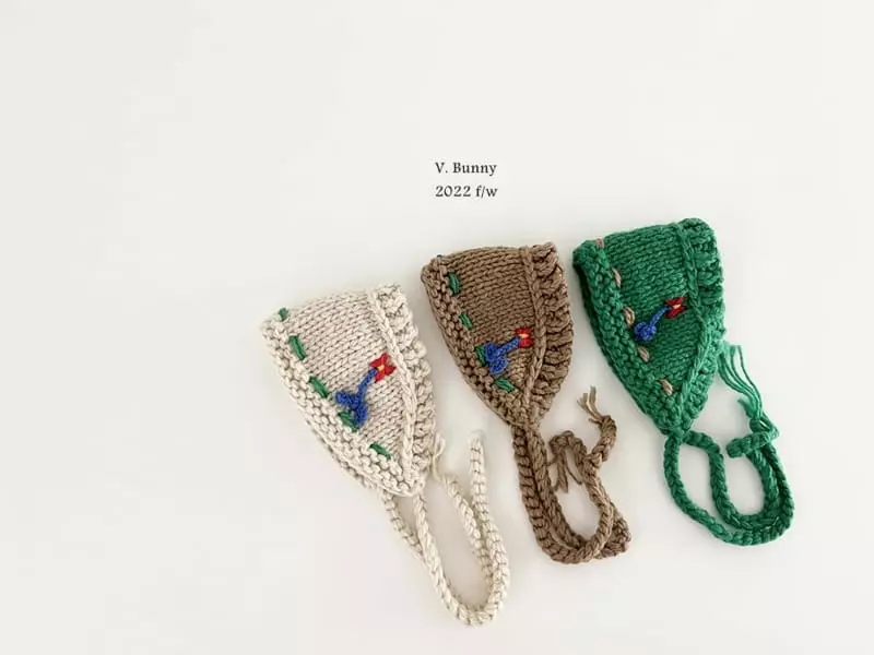 V Bunny - Korean Children Fashion - #todddlerfashion - Flower Earmuff