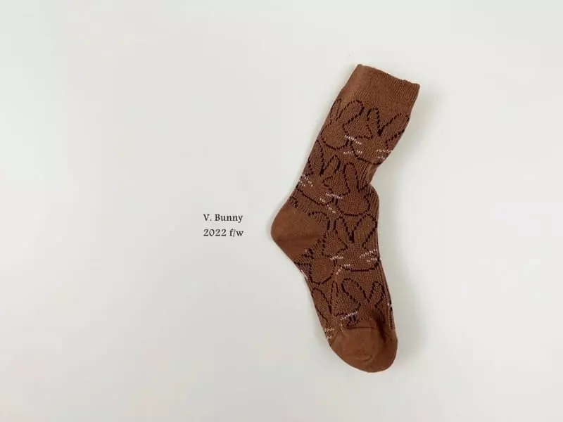 V Bunny - Korean Children Fashion - #todddlerfashion - V Be Socks Set - 7