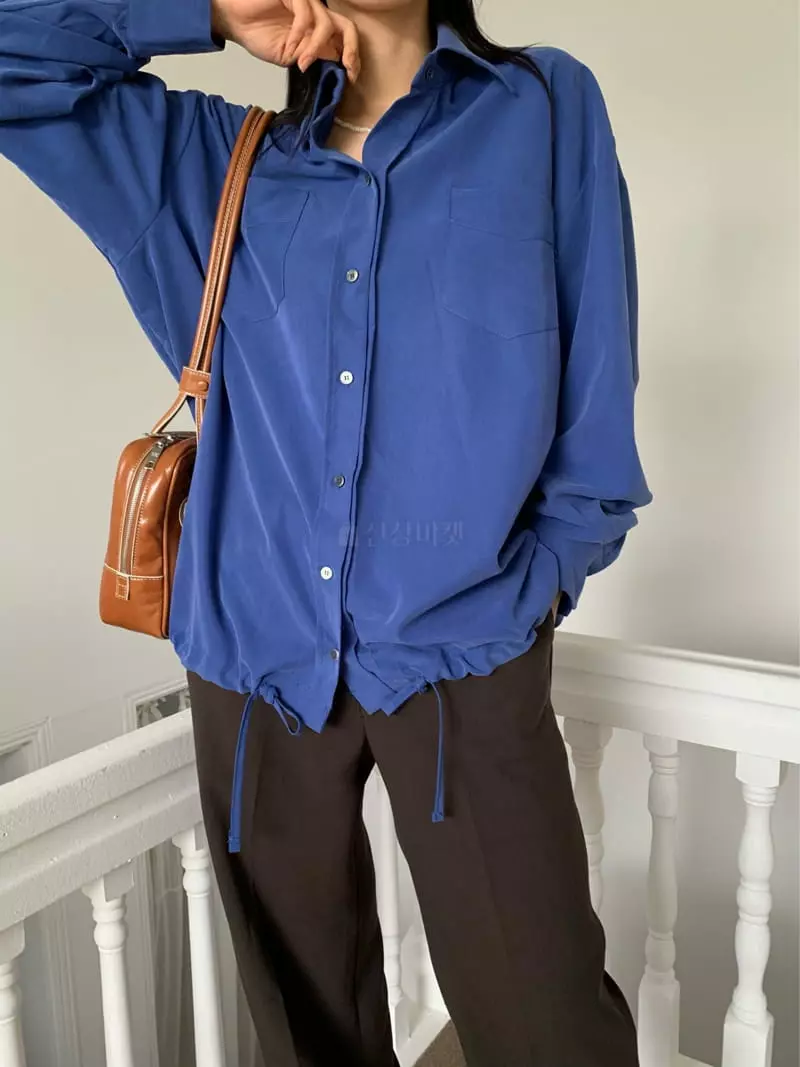 Vaara - Korean Women Fashion - #momslook - Tencel bLouse - 2