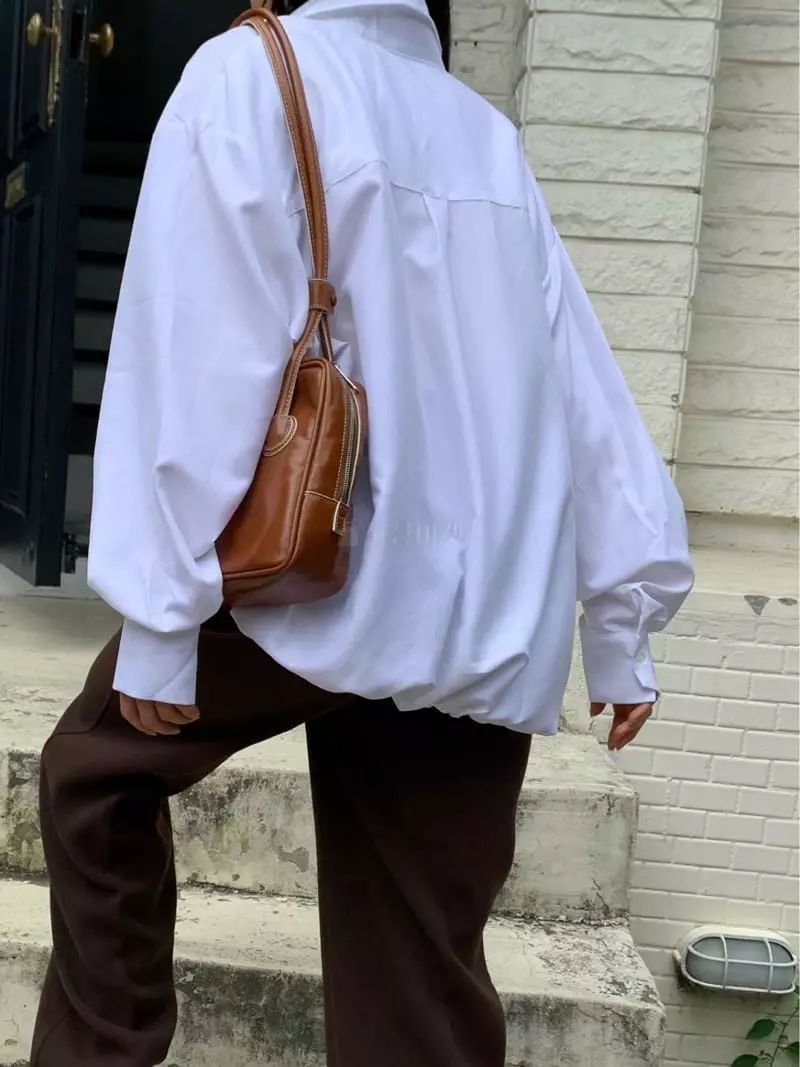 Vaara - Korean Women Fashion - #momslook - Tencel bLouse - 6