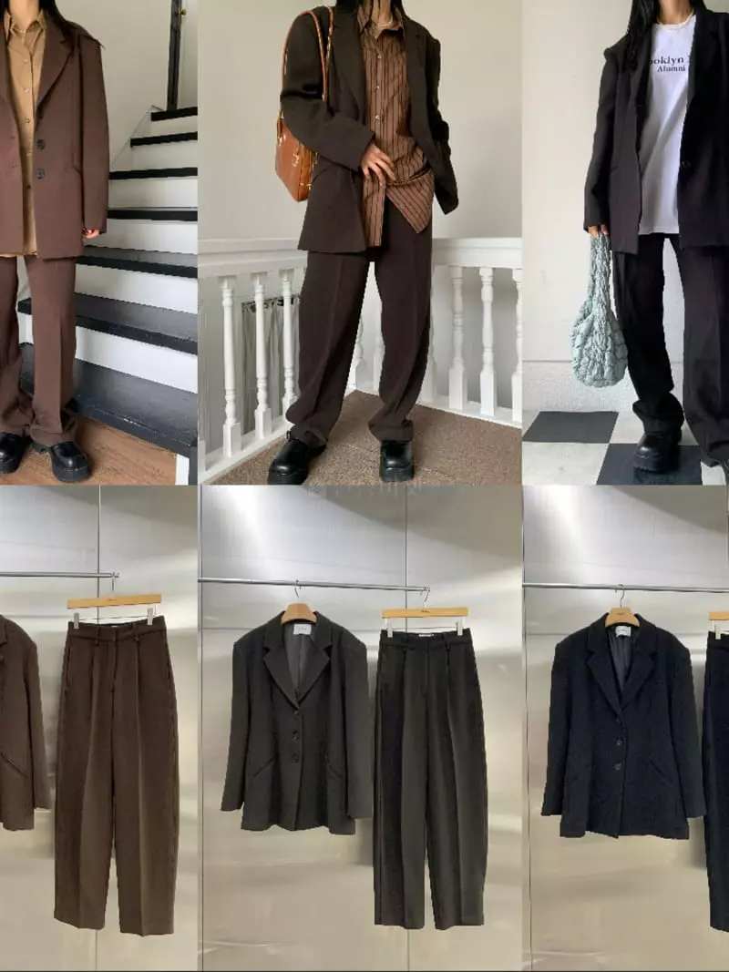 Vaara - Korean Women Fashion - #momslook - Bagle Set
