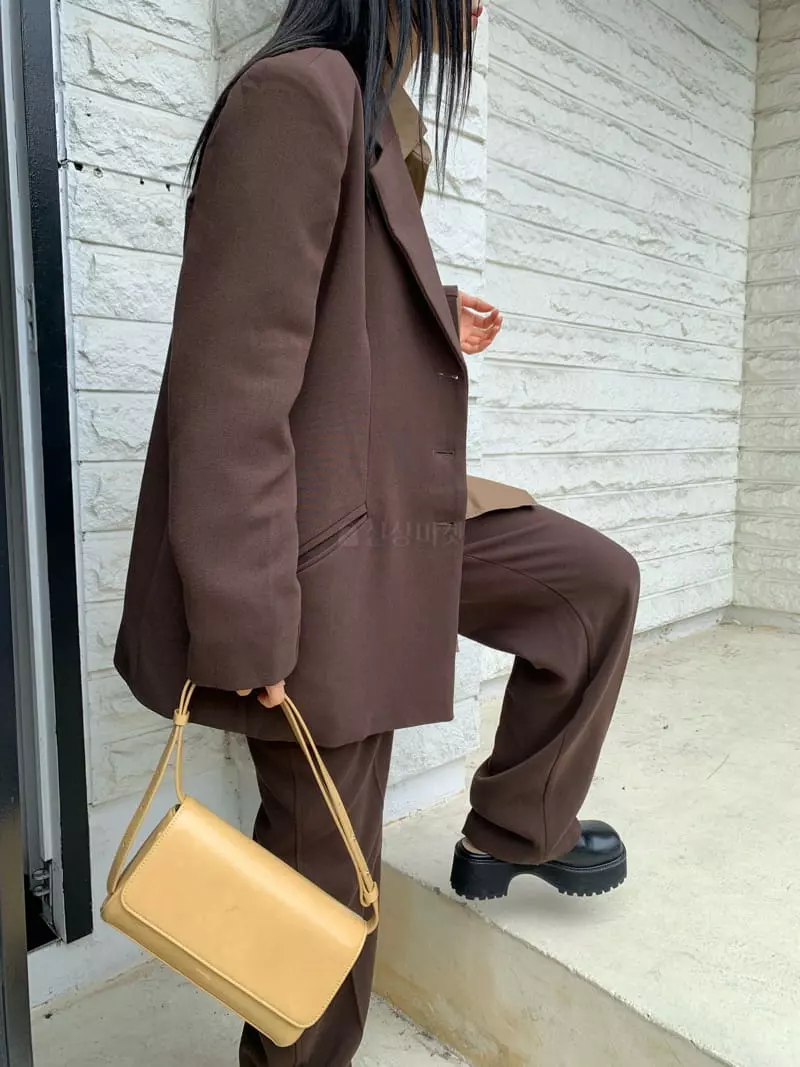 Vaara - Korean Women Fashion - #momslook - Bagle Jacket - 9