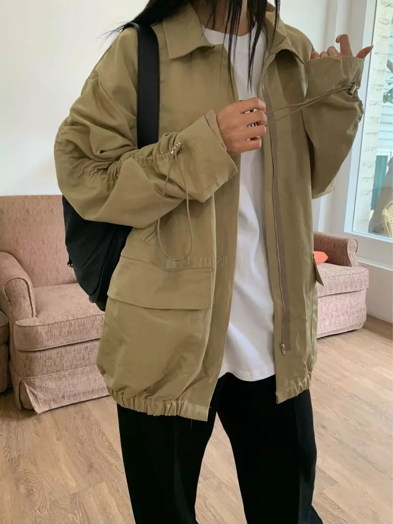 Vaara - Korean Women Fashion - #momslook - Boxy Shirring Jumper - 11