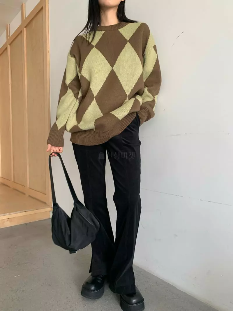 Vaara - Korean Women Fashion - #momslook - Rib Span Pants - 6
