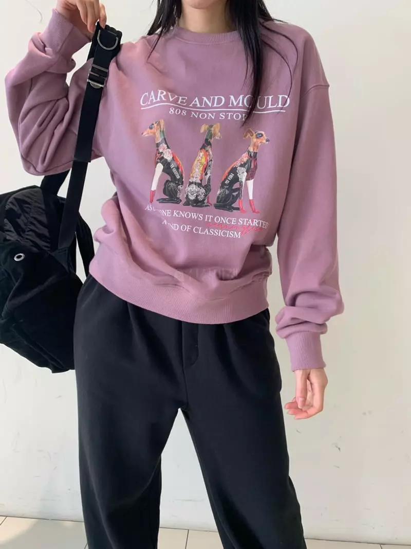 Vaara - Korean Women Fashion - #shopsmall - Non Stop Sweatshirt