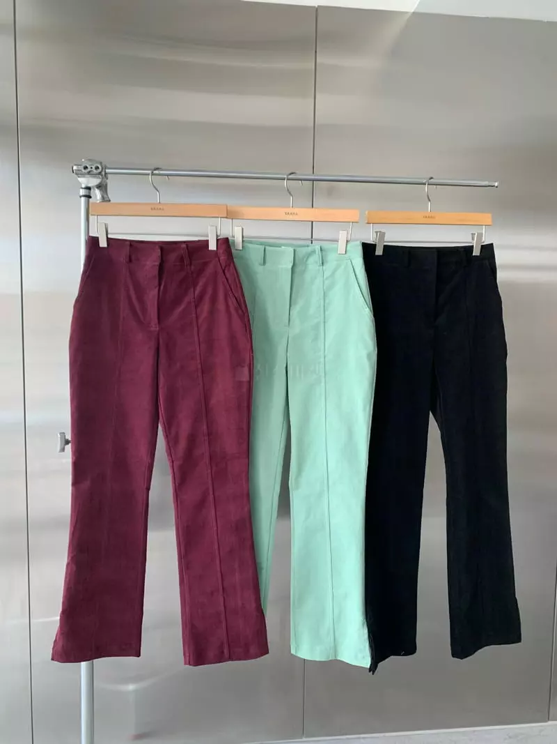 Vaara - Korean Women Fashion - #thelittlethings - Rib Span Pants