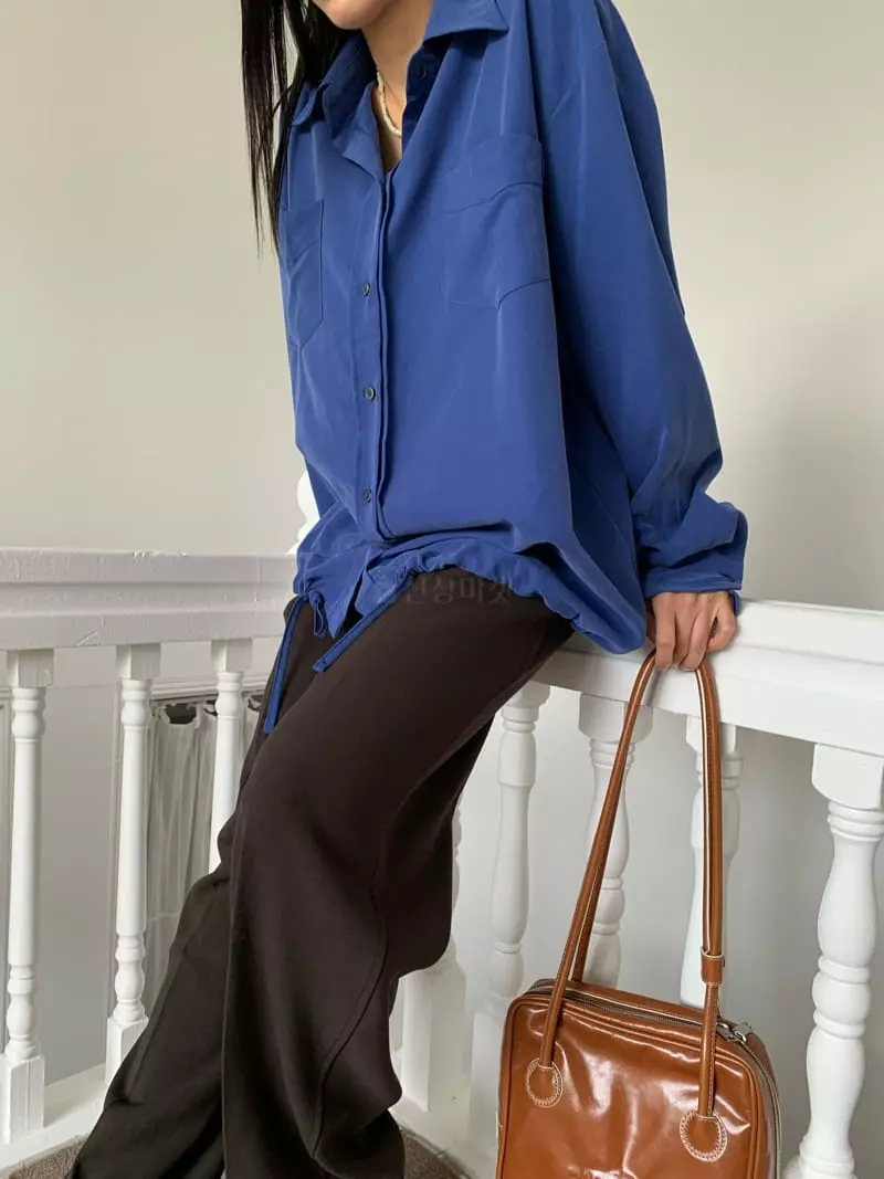 Vaara - Korean Women Fashion - #vintageinspired - Tencel bLouse - 8