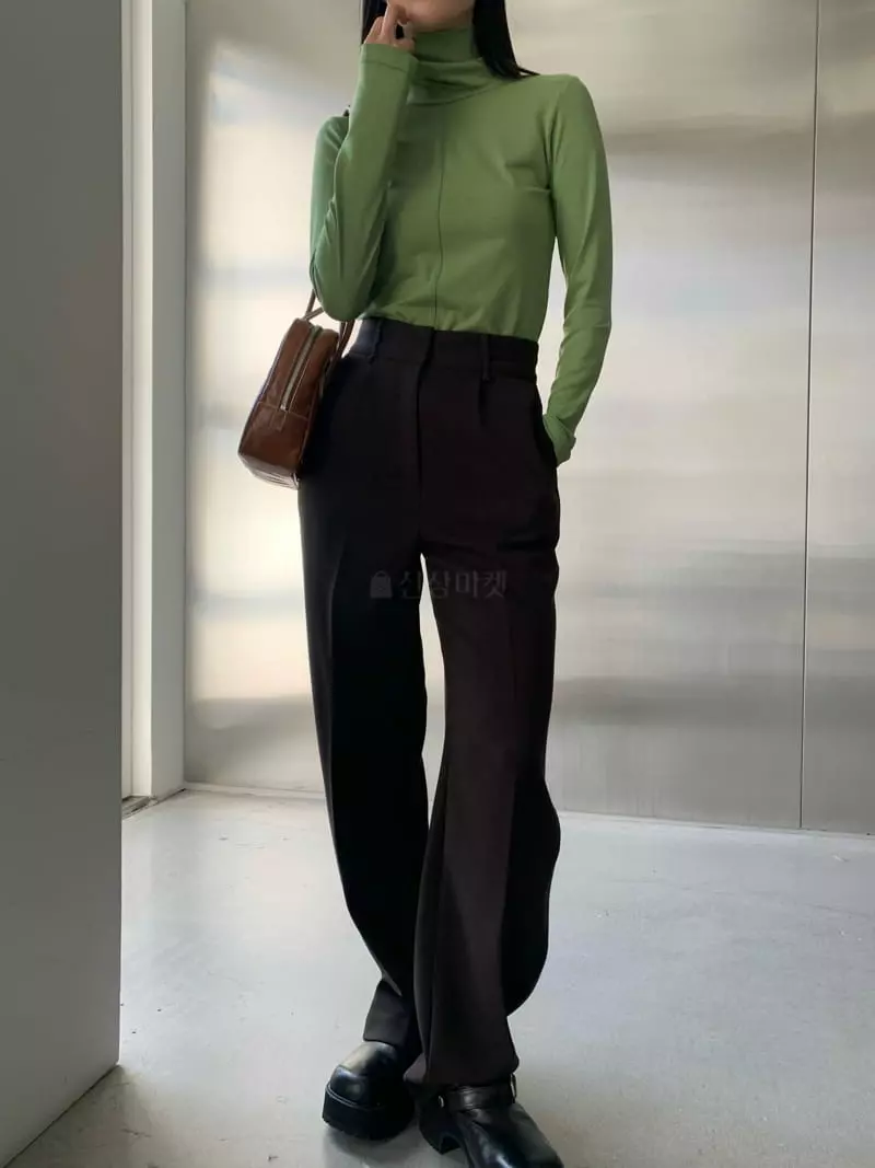 Vaara - Korean Women Fashion - #vintageinspired - Bagle Pants - 2