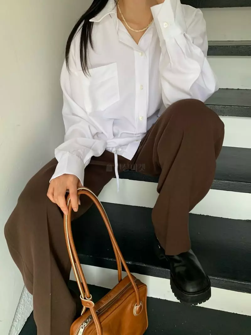 Vaara - Korean Women Fashion - #vintagekidsstyle - Bagle Pants - 3