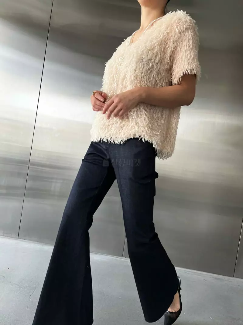 Verni - Korean Women Fashion - #momslook - Span Pants - 5