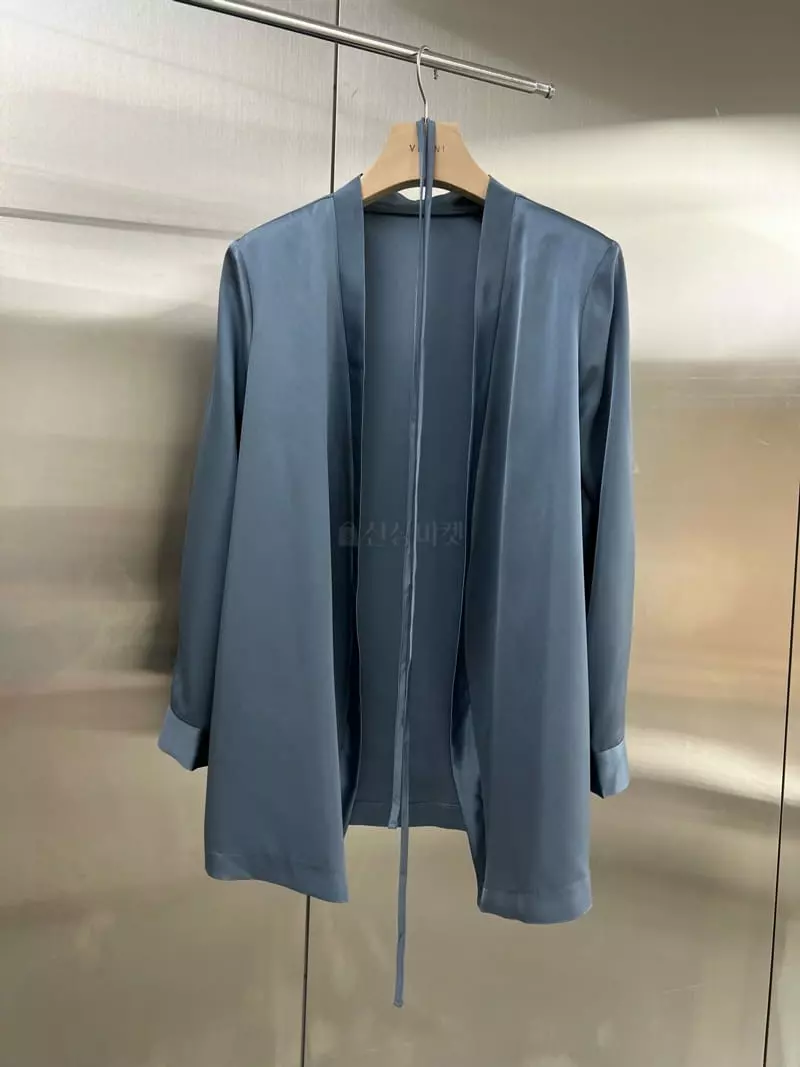 Verni - Korean Women Fashion - #momslook - Shatin Jacket - 11