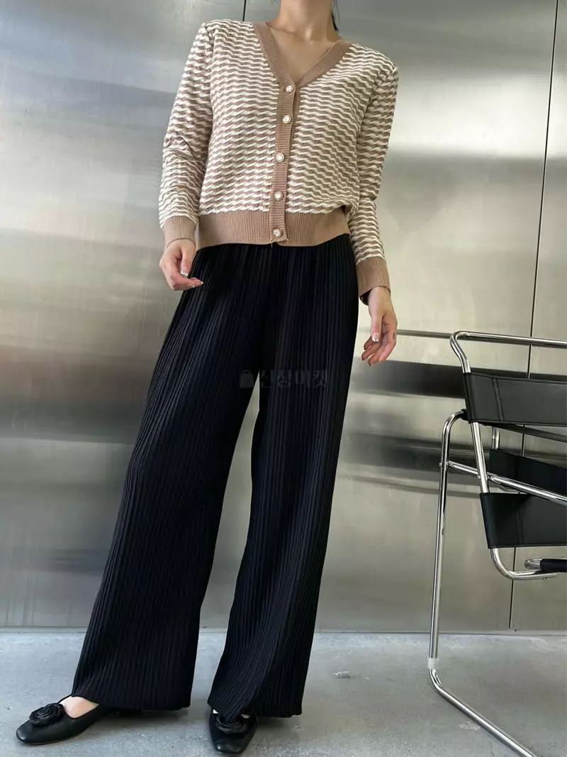 Verni - Korean Women Fashion - #momslook - Bunddo Pleats Pants
