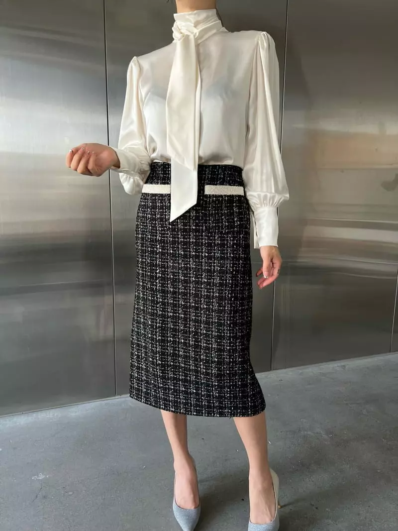 Verni - Korean Women Fashion - #momslook - Anna Skirt - 11