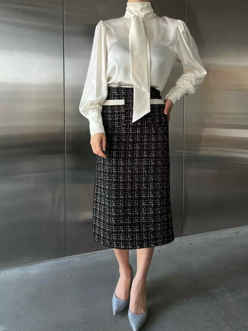 Verni - Korean Women Fashion - #momslook - Anna Skirt - 9