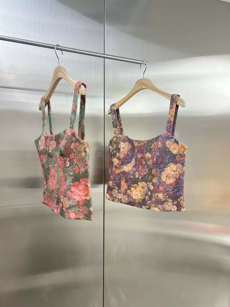 Verni - Korean Women Fashion - #thelittlethings - Water Paint Vest