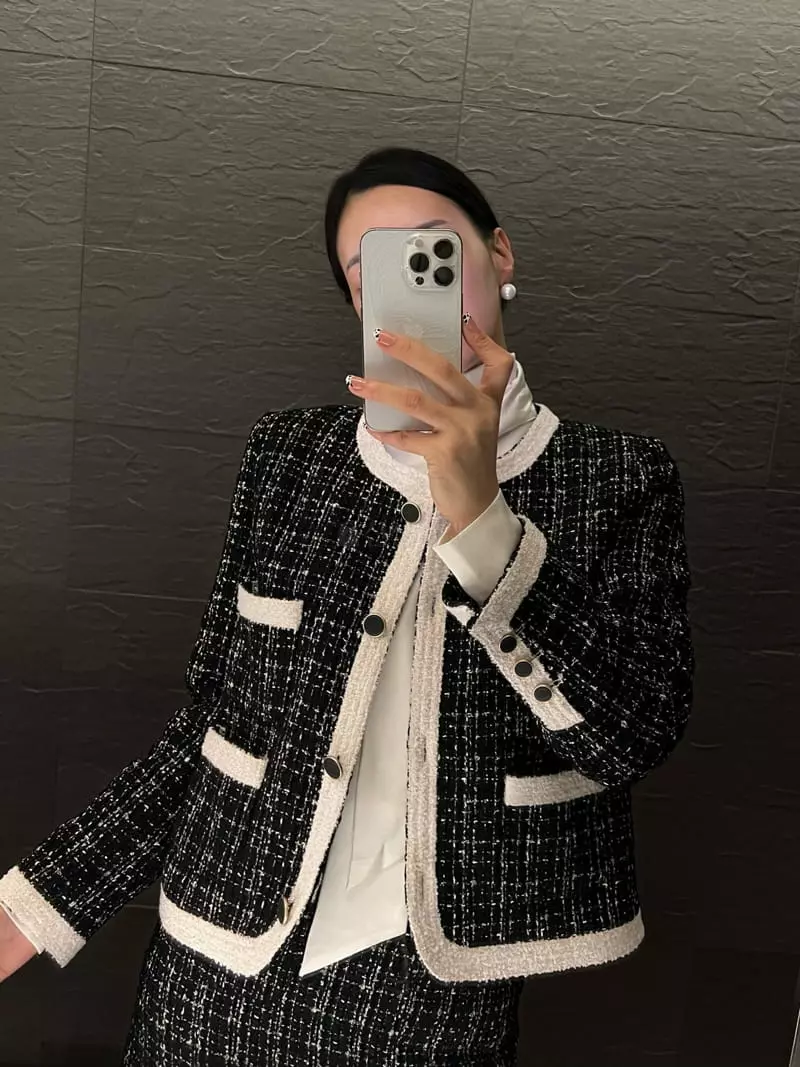 Verni - Korean Women Fashion - #thelittlethings - Anna Twid Jacket - 5