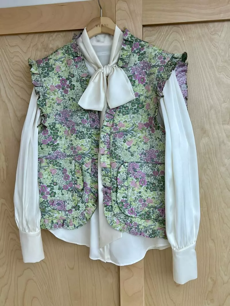 Verni - Korean Women Fashion - #vintagekidsstyle - Jacquard Vest