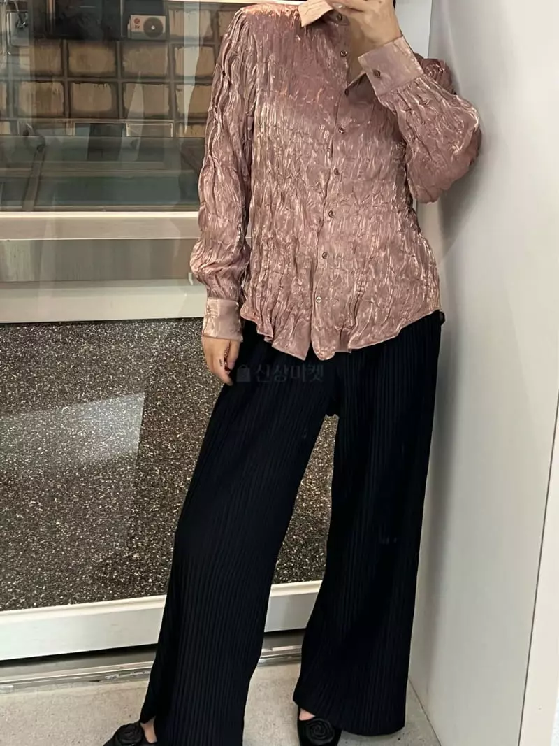 Verni - Korean Women Fashion - #womensfashion - Bunddo Pleats Pants - 12