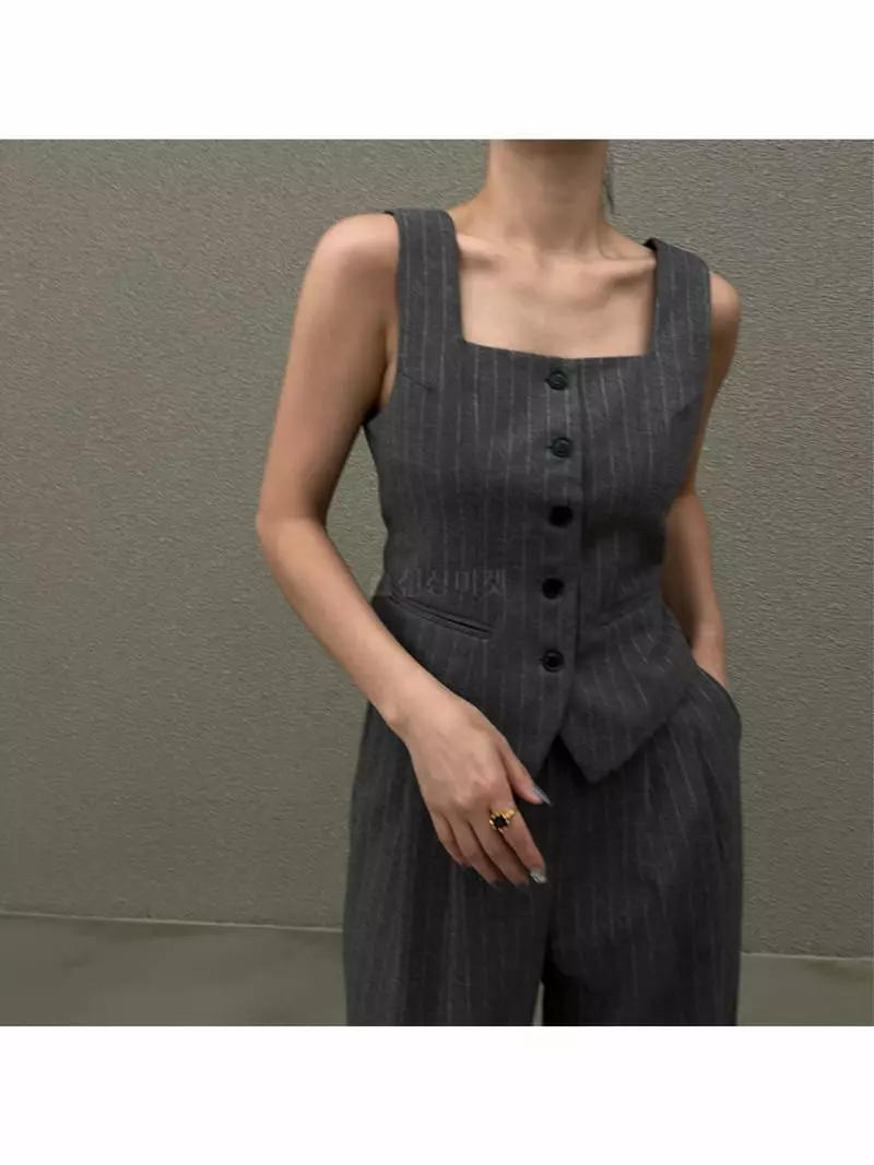 Verni - Korean Women Fashion - #womensfashion - Dudu Vest - 9