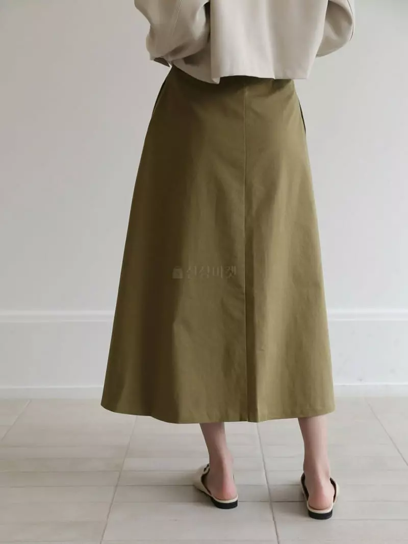 Vert Neuf - Korean Women Fashion - #momslook - Chino Plare Skirt - 10