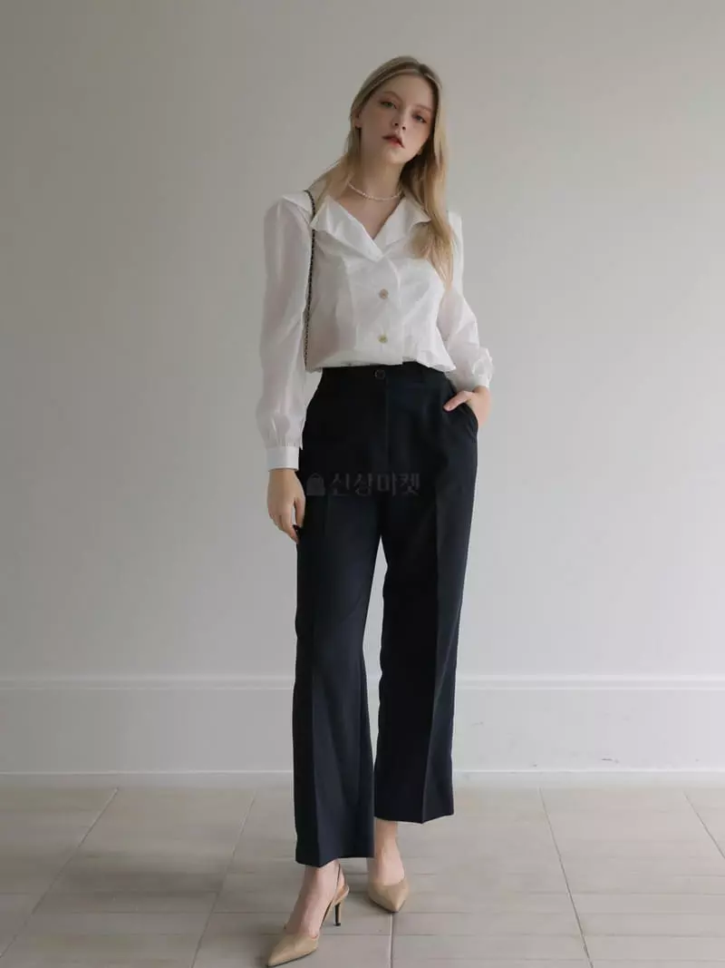 Vert Neuf - Korean Women Fashion - #momslook - Ov Inta Blouse - 10