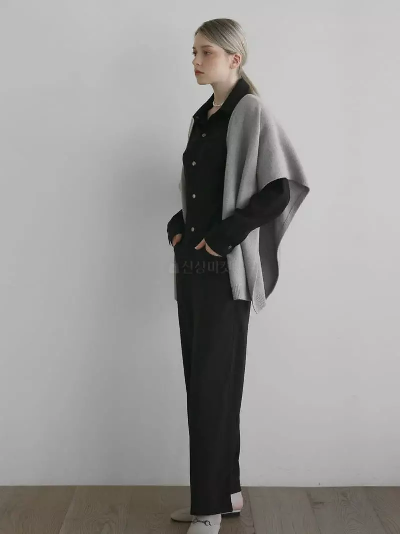 Vert Neuf - Korean Women Fashion - #momslook - V Cash Shawl Muffler - 10