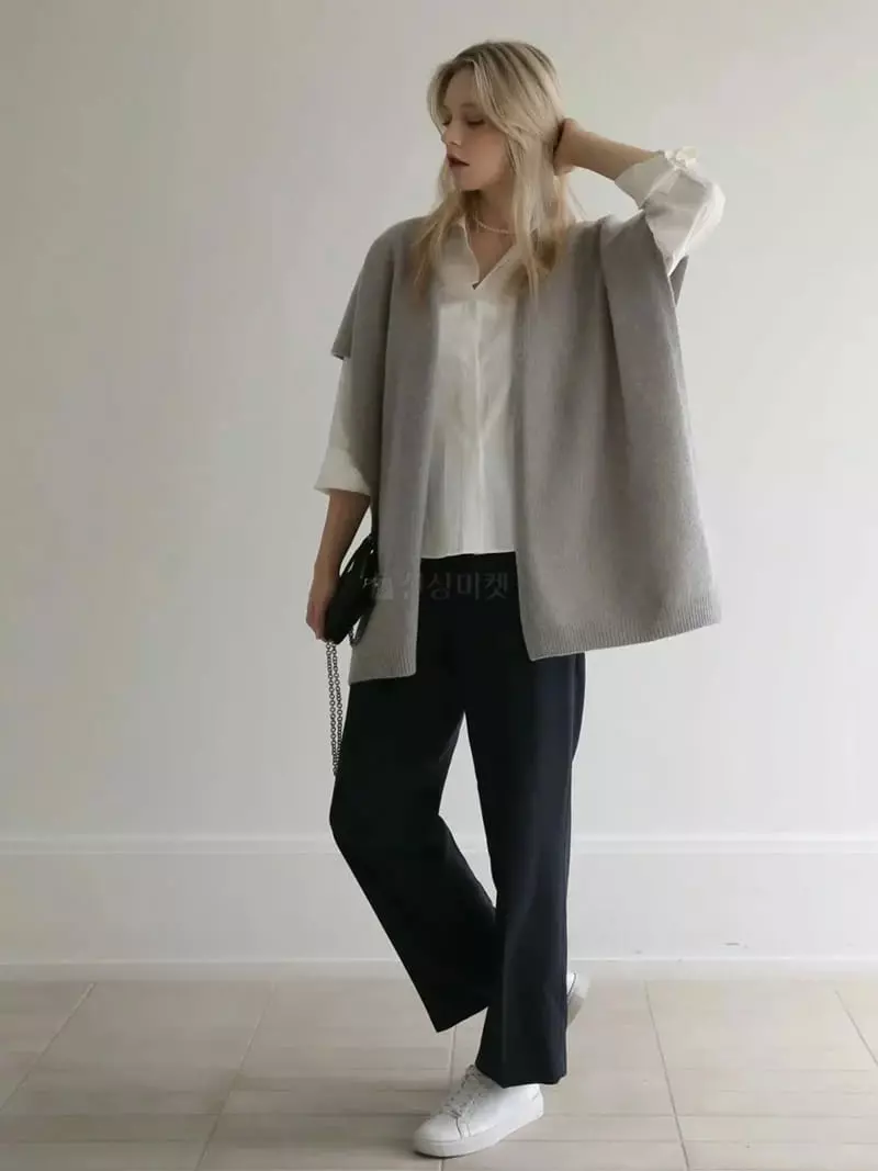 Vert Neuf - Korean Women Fashion - #womensfashion - V Cash Shawl Muffler - 4