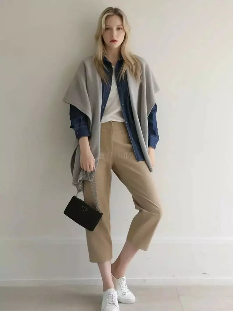 Vert Neuf - Korean Women Fashion - #momslook - V Cash Shawl Muffler - 6