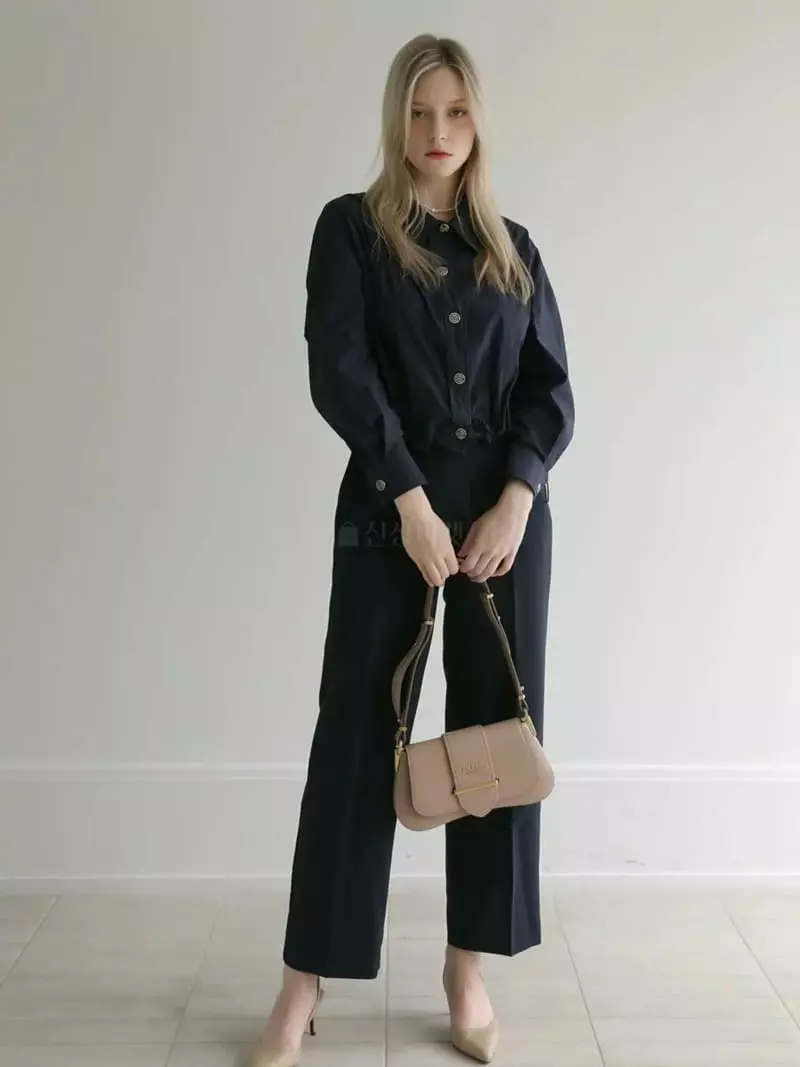 Vert Neuf - Korean Women Fashion - #momslook - Shirring Jumper - 7