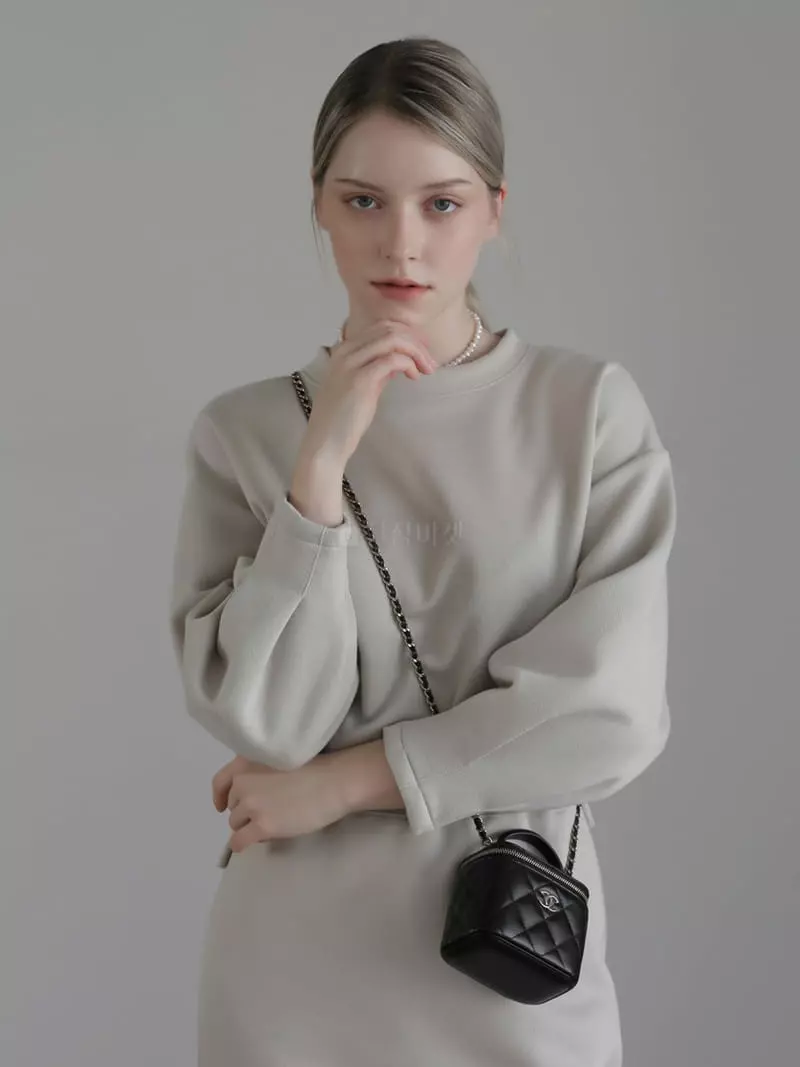 Vert Neuf - Korean Women Fashion - #momslook - Bake Sweatshirt