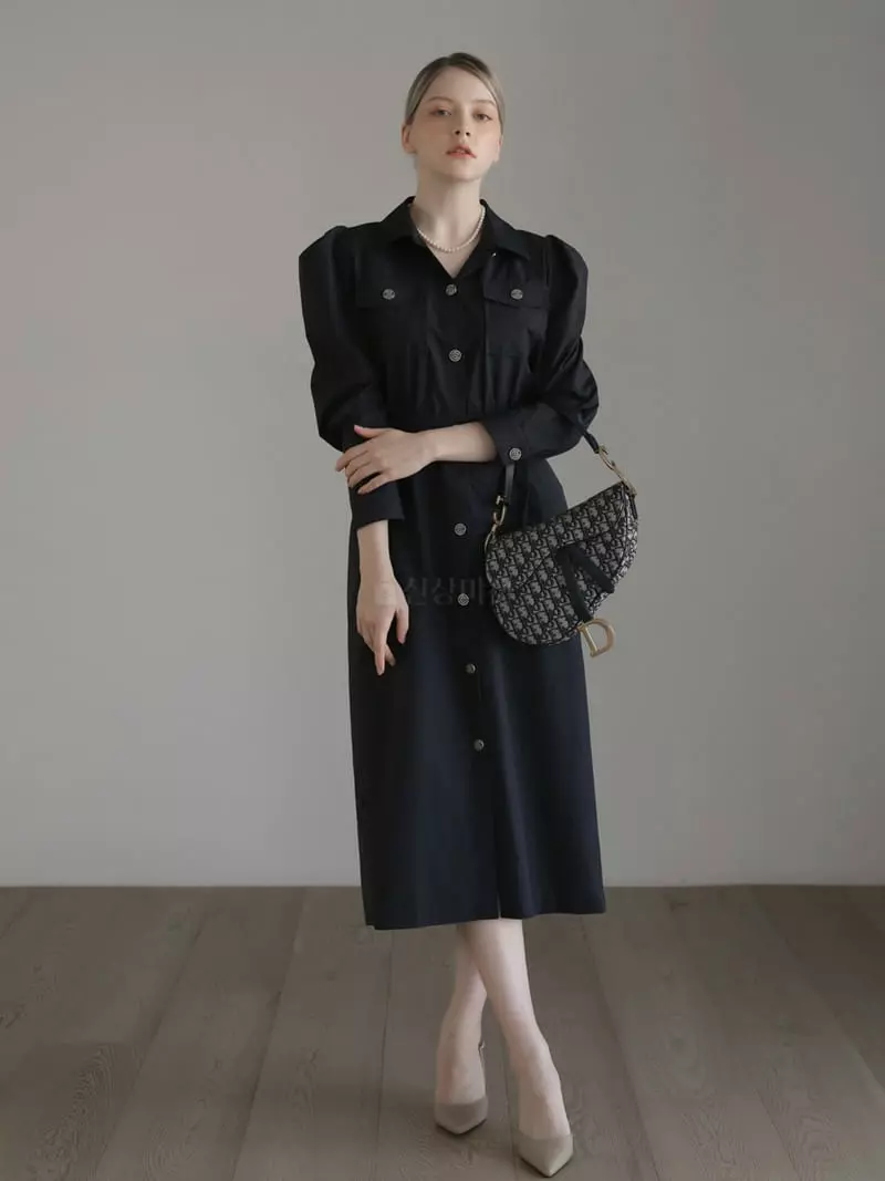 Vert Neuf - Korean Women Fashion - #womensfashion - Mog Long One-piece - 4