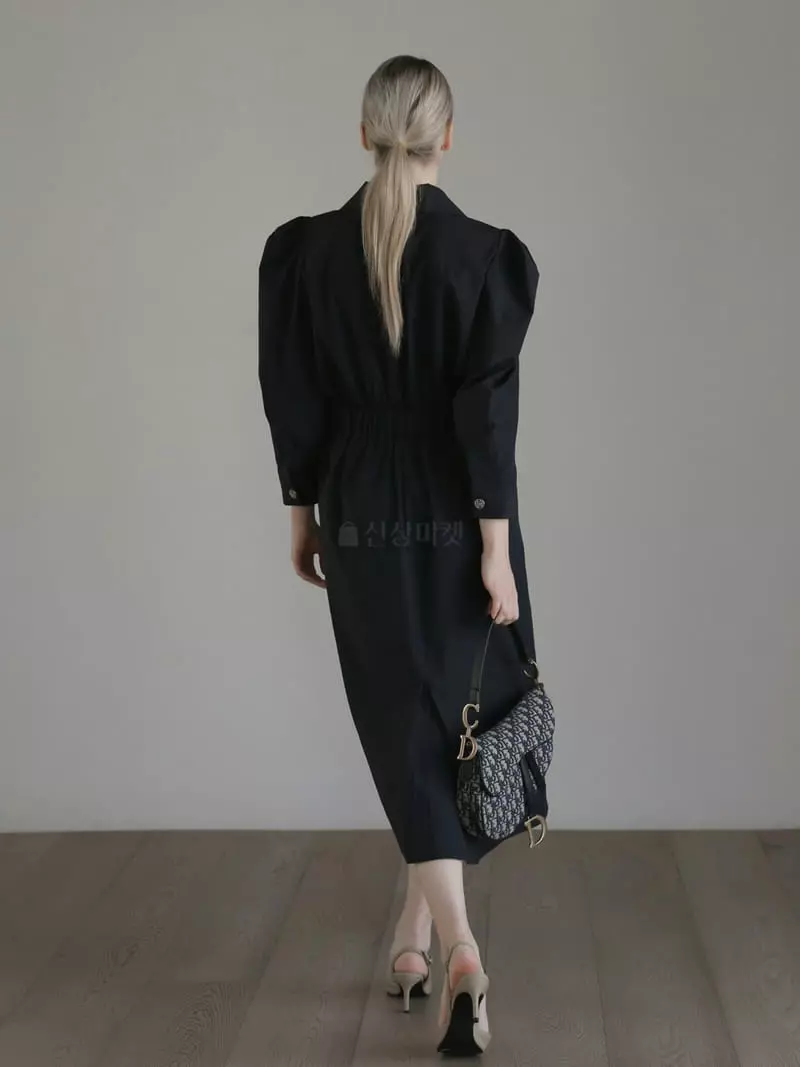 Vert Neuf - Korean Women Fashion - #momslook - Mog Long One-piece - 8