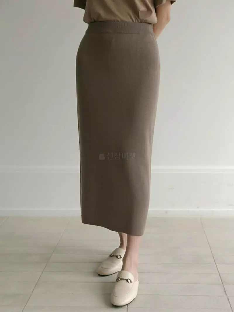 Vert Neuf - Korean Women Fashion - #momslook - Mano Knit Skirt
