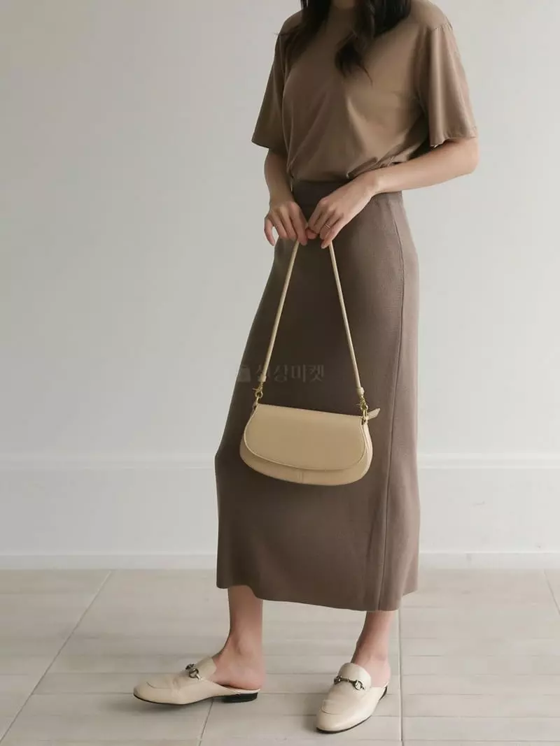 Vert Neuf - Korean Women Fashion - #momslook - Mano Knit Skirt - 3