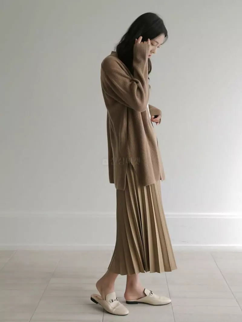 Vert Neuf - Korean Women Fashion - #momslook - Lolo Pleats Skirt - 9