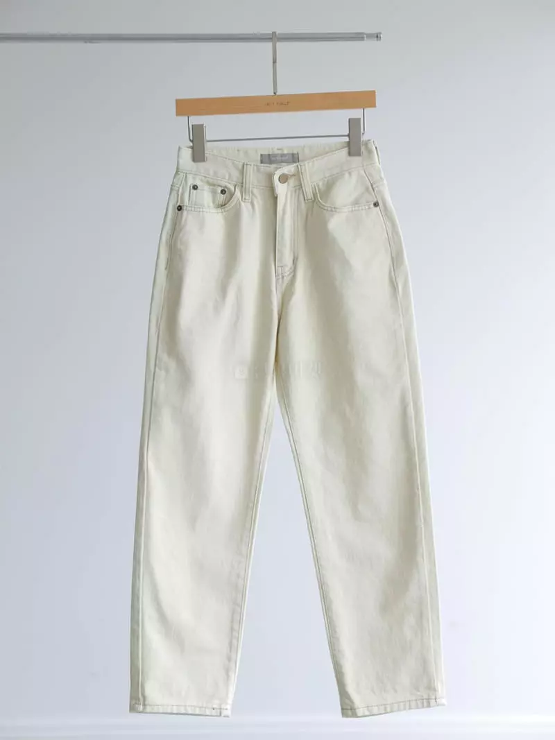 Vert Neuf - Korean Women Fashion - #pursuepretty - Days Cream Jeans - 10