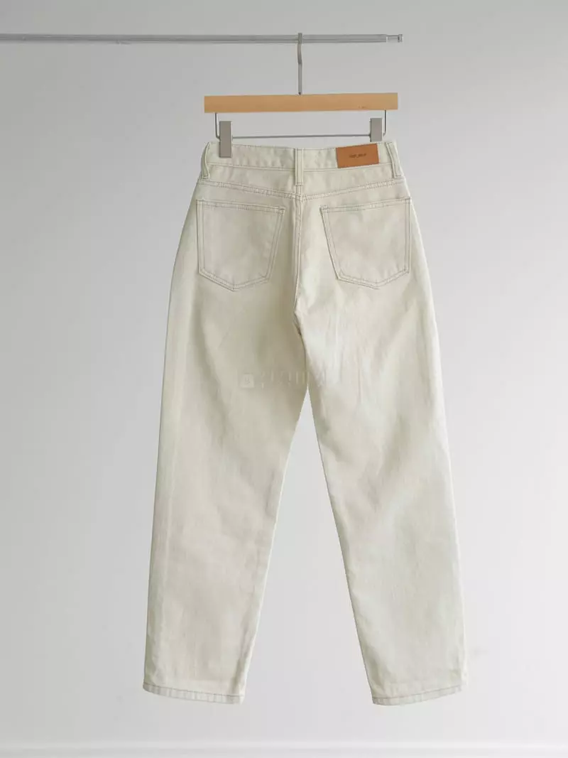 Vert Neuf - Korean Women Fashion - #romanticstyle - Days Cream Jeans - 12
