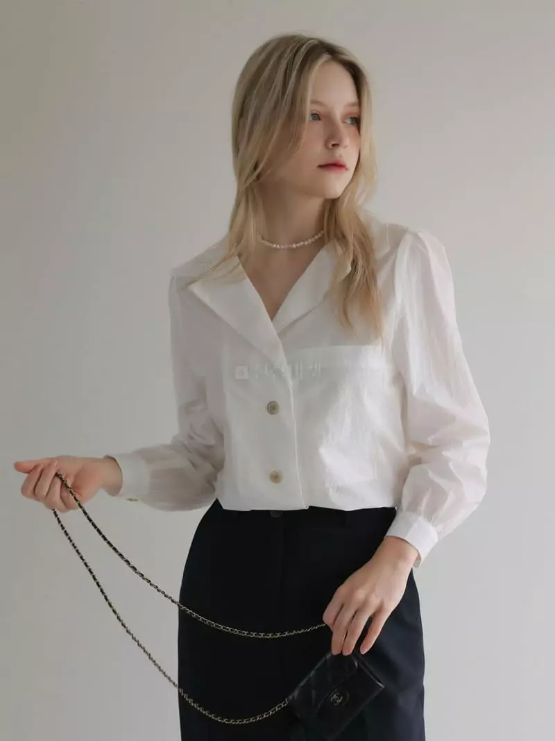 Vert Neuf - Korean Women Fashion - #thelittlethings - Ov Inta Blouse