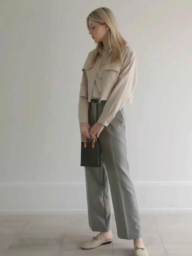 Vert Neuf - Korean Women Fashion - #womensfashion - Canu Straight Pants - 8