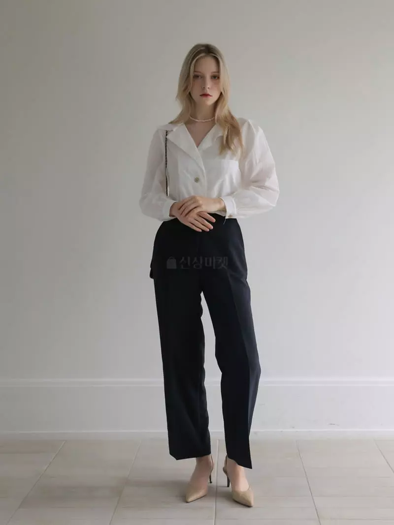 Vert Neuf - Korean Women Fashion - #womensfashion - Ov Inta Blouse - 5