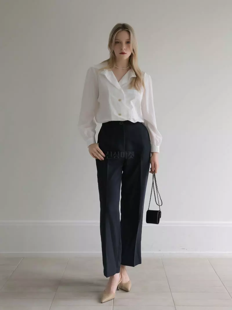 Vert Neuf - Korean Women Fashion - #womensfashion - Ov Inta Blouse - 7