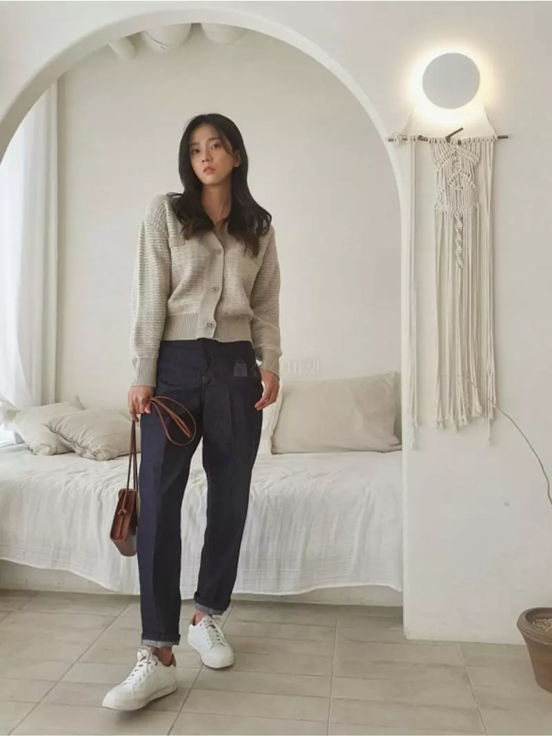 Vert Neuf - Korean Women Fashion - #womensfashion - Sen V Cardigan