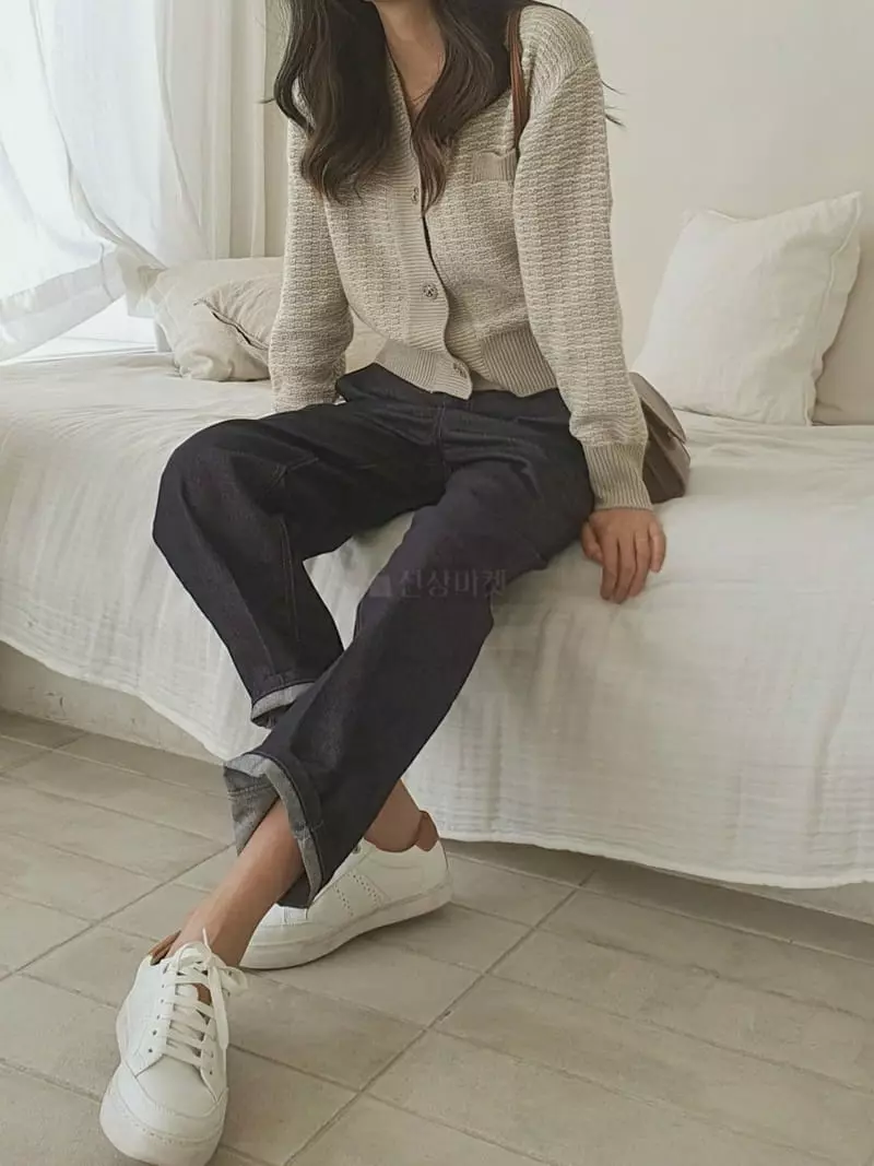 Vert Neuf - Korean Women Fashion - #womensfashion - Sen V Cardigan - 3