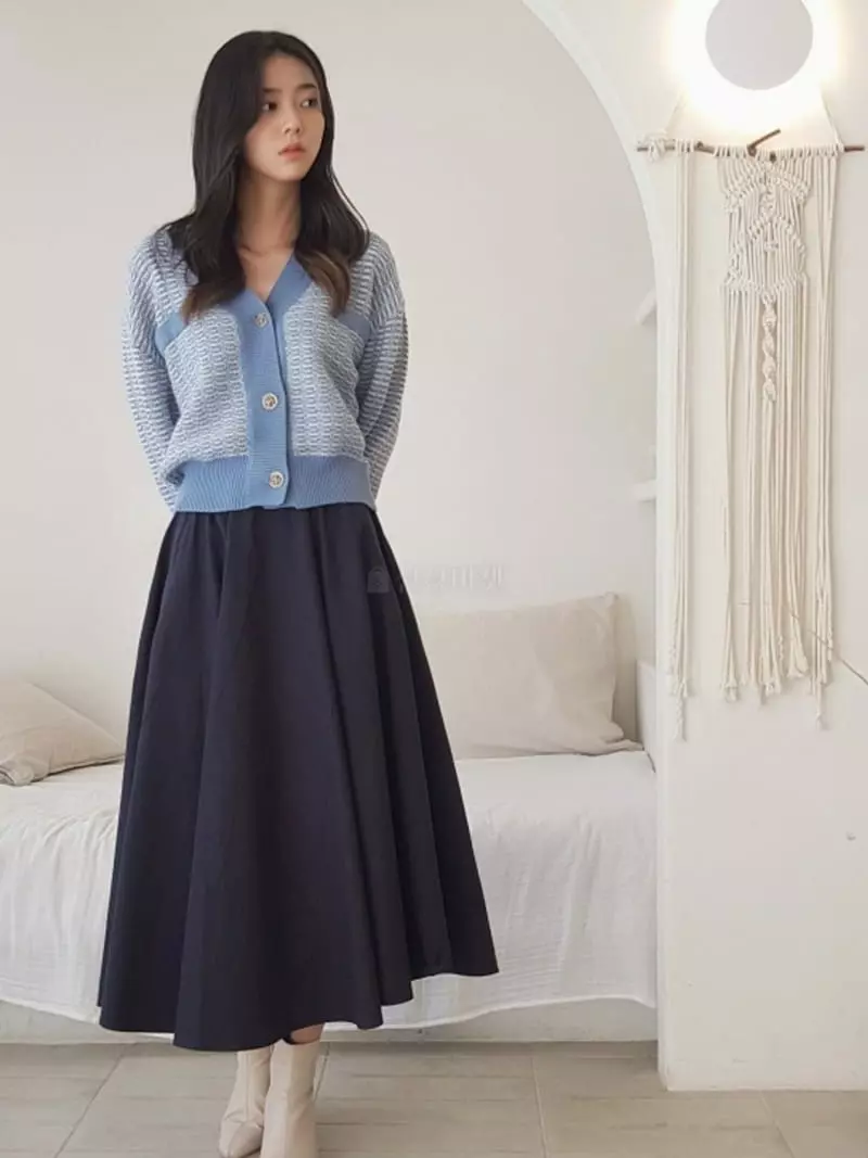 Vert Neuf - Korean Women Fashion - #womensfashion - Sen V Cardigan - 9